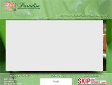 Tablet Screenshot of paradisevegetarian.com